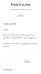 Mobile Screenshot of fiddyhosting.com